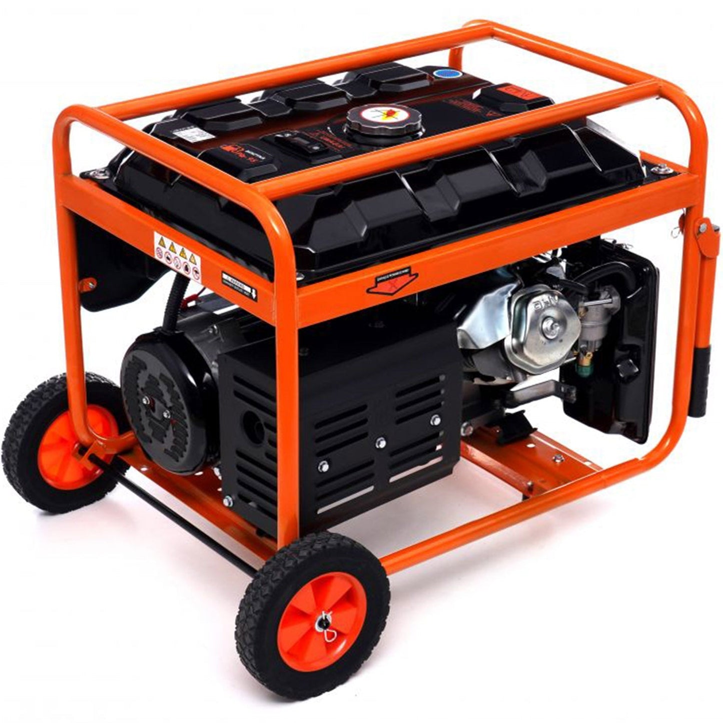 SCULESCU.RO Generator curent TRIFAZAT (380V) si MONIFAZAT (220V), KRAFT Profi K165, 15CP, stabilizator tensiune (AVR), pornire la cheie, POZA 5