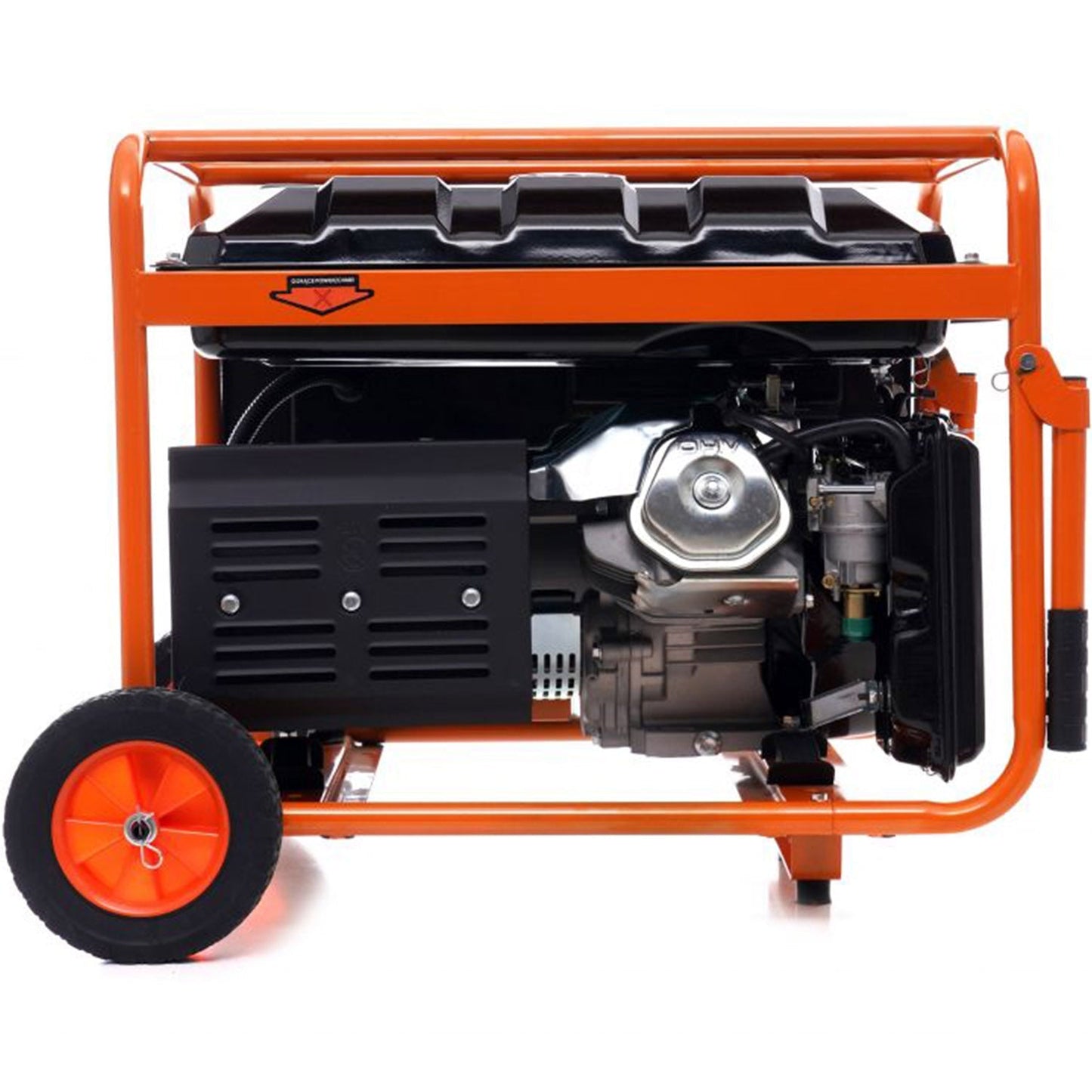 SCULESCU.RO Generator curent TRIFAZAT (380V) si MONIFAZAT (220V), KRAFT Profi K165, 15CP, stabilizator tensiune (AVR), pornire la cheie, POZA 10