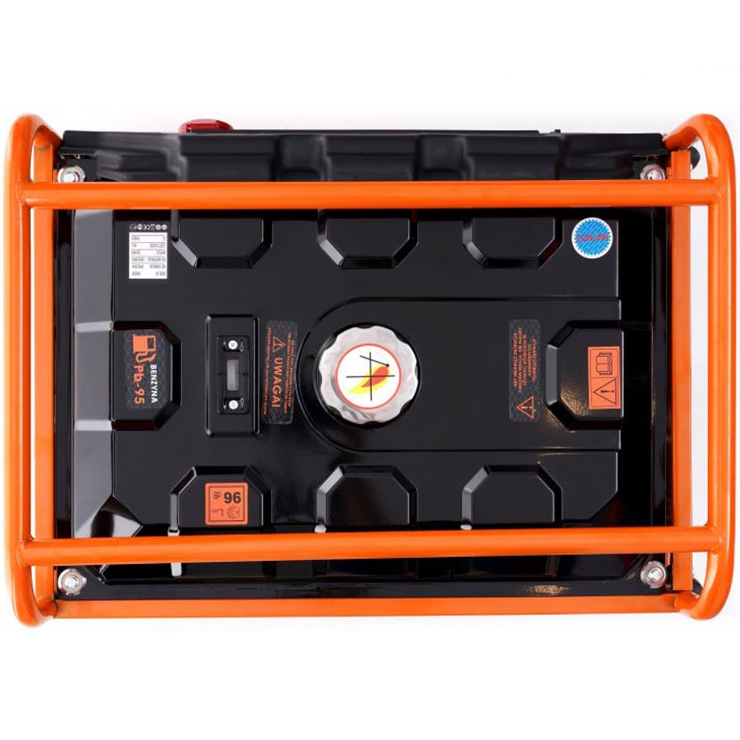 SCULESCU.RO Generator curent TRIFAZAT (380V) si MONIFAZAT (220V), KRAFT Profi K165, 15CP, stabilizator tensiune (AVR), pornire la cheie, POZA 8