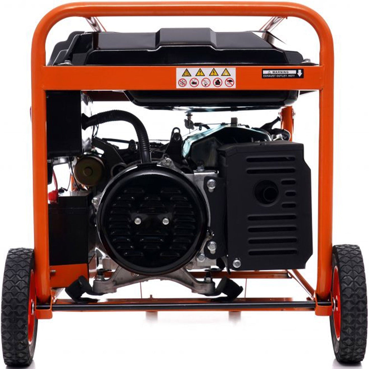 SCULESCU.RO Generator curent TRIFAZAT (380V) si MONIFAZAT (220V), KRAFT Profi K165, 15CP, stabilizator tensiune (AVR), pornire la cheie, POZA 11