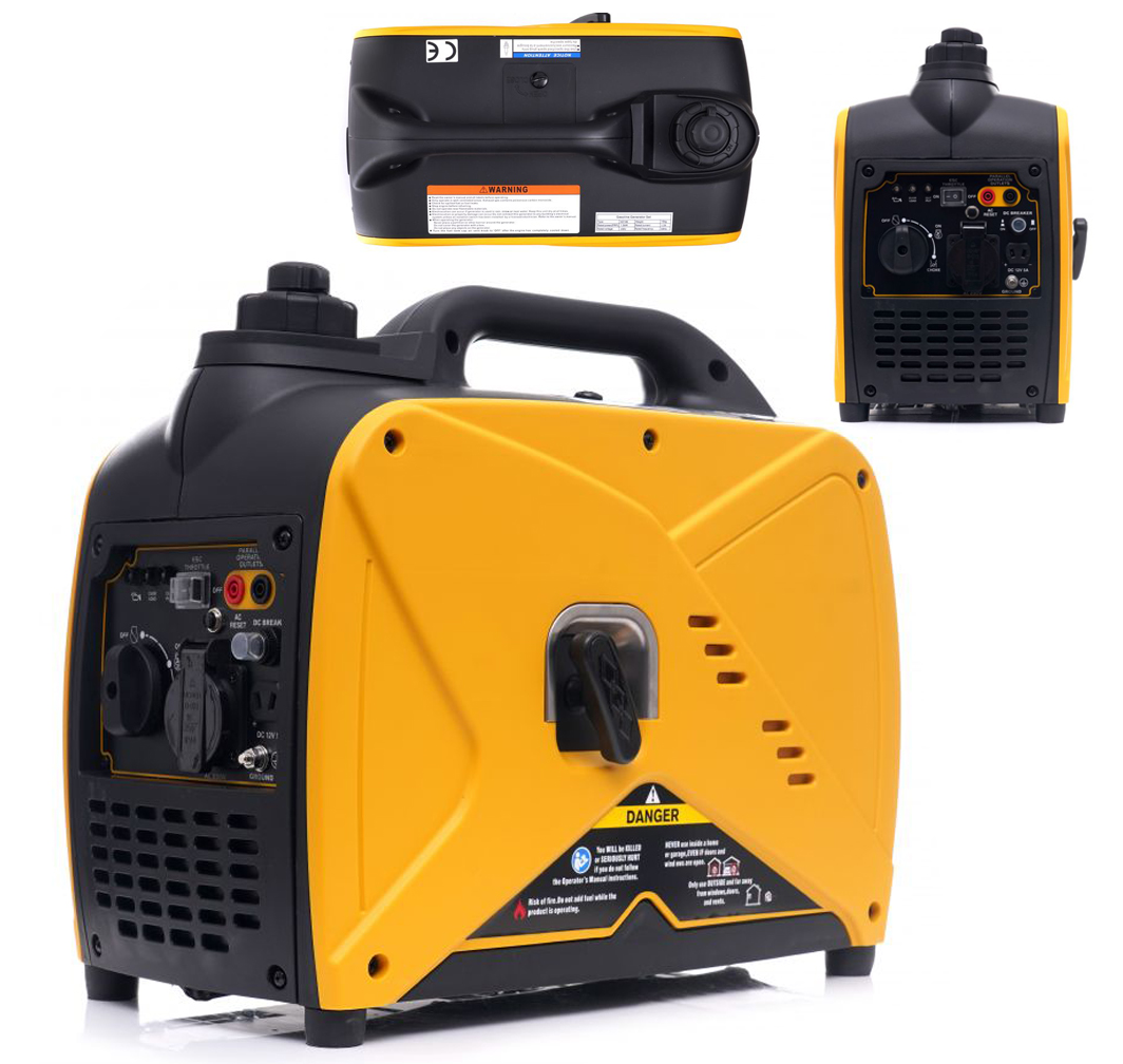 SCULESCU.RO Generator curent silentios KRAFT Profi K185, 230V, 4 timpi, stabilizator tensiune (AVR), POZA 3