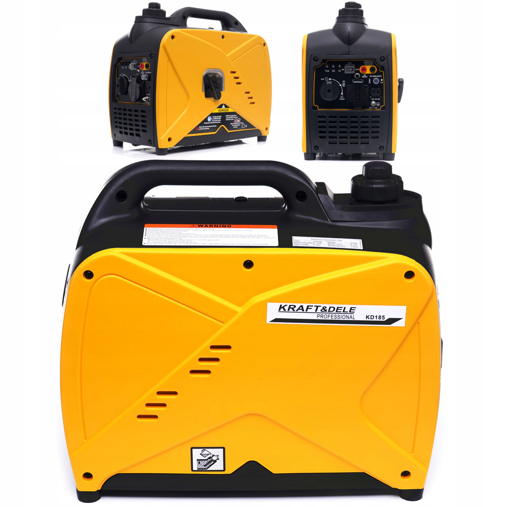 SCULESCU.RO Generator curent silentios KRAFT Profi K185, 230V, 4 timpi, stabilizator tensiune (AVR), POZA 4