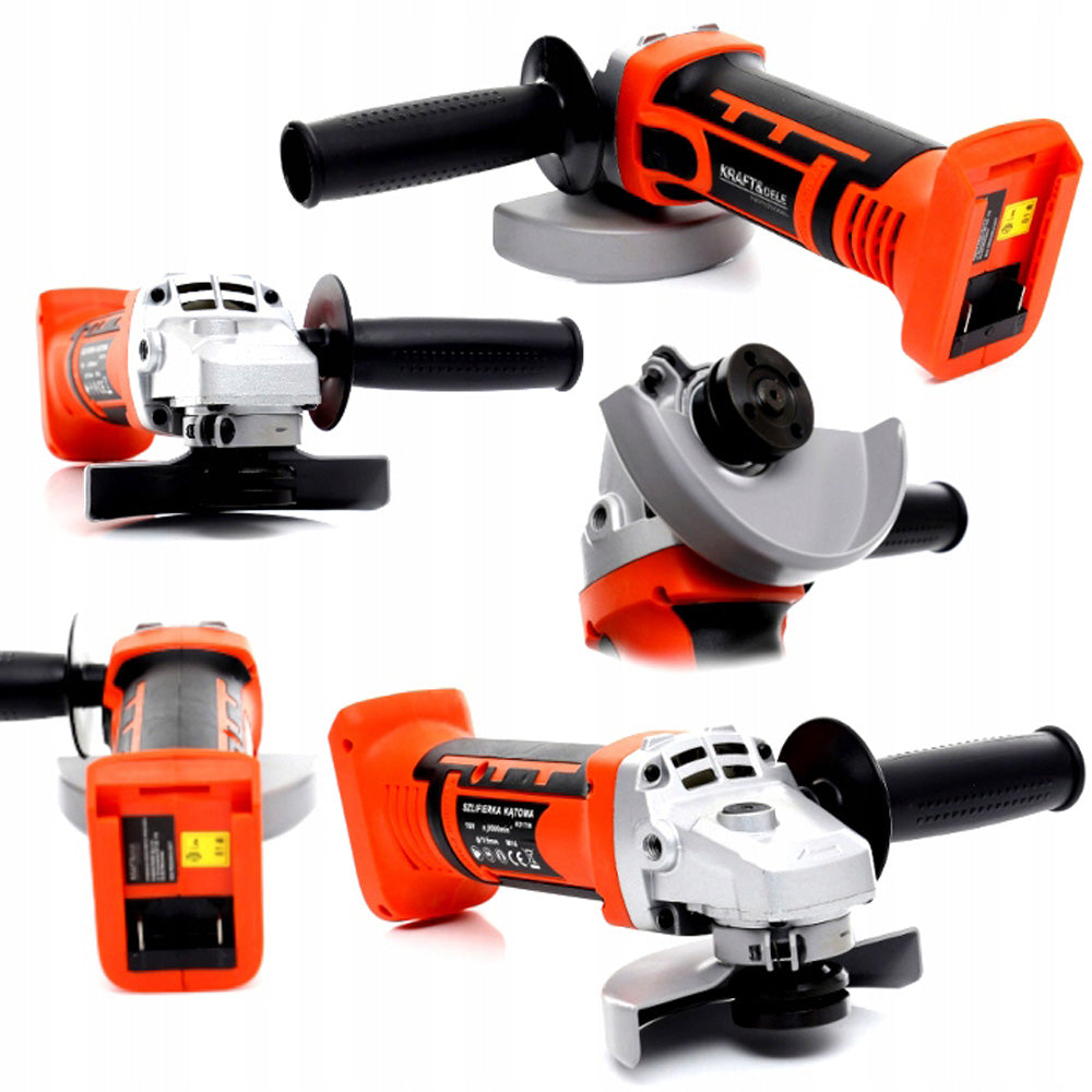 SCULESCU.RO Polizor unghiular / Flex cu acumulator KRAFT Profi K1758, 18V, 8000rpm, fara acumulator si incarcator (X-Series), POZA 12