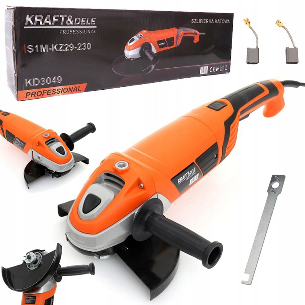 SCULESCU.RO Polizor unghiular / flex 3100W KRAFT Profi K3049, 6500RPM, pentru disc 230mm, POZA 2