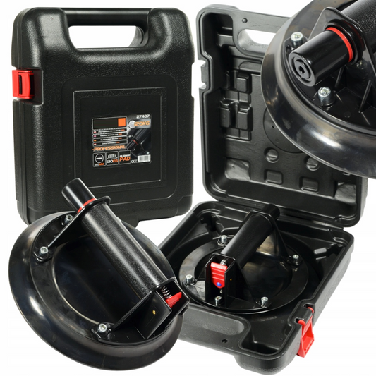 SCULESCU.RO Ventuza cu vid BLACK-SQUARE PORTONERO B27407 pentru diferite materiale, diametru 210mm, POZA 2