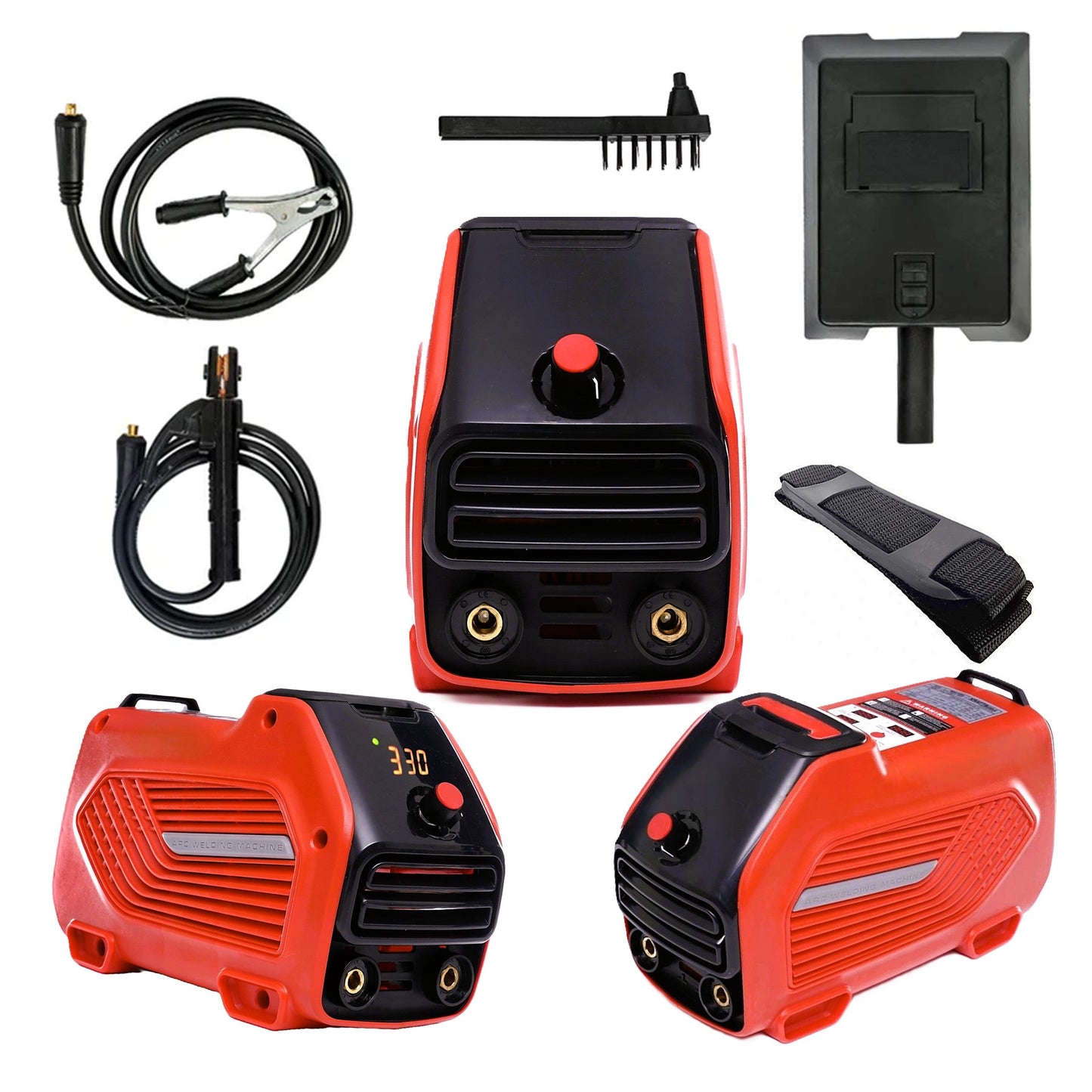 Aparat de sudura DEZMAN 330S, MMA 330A, Tehnologie HOT-START (RED-1869)-4