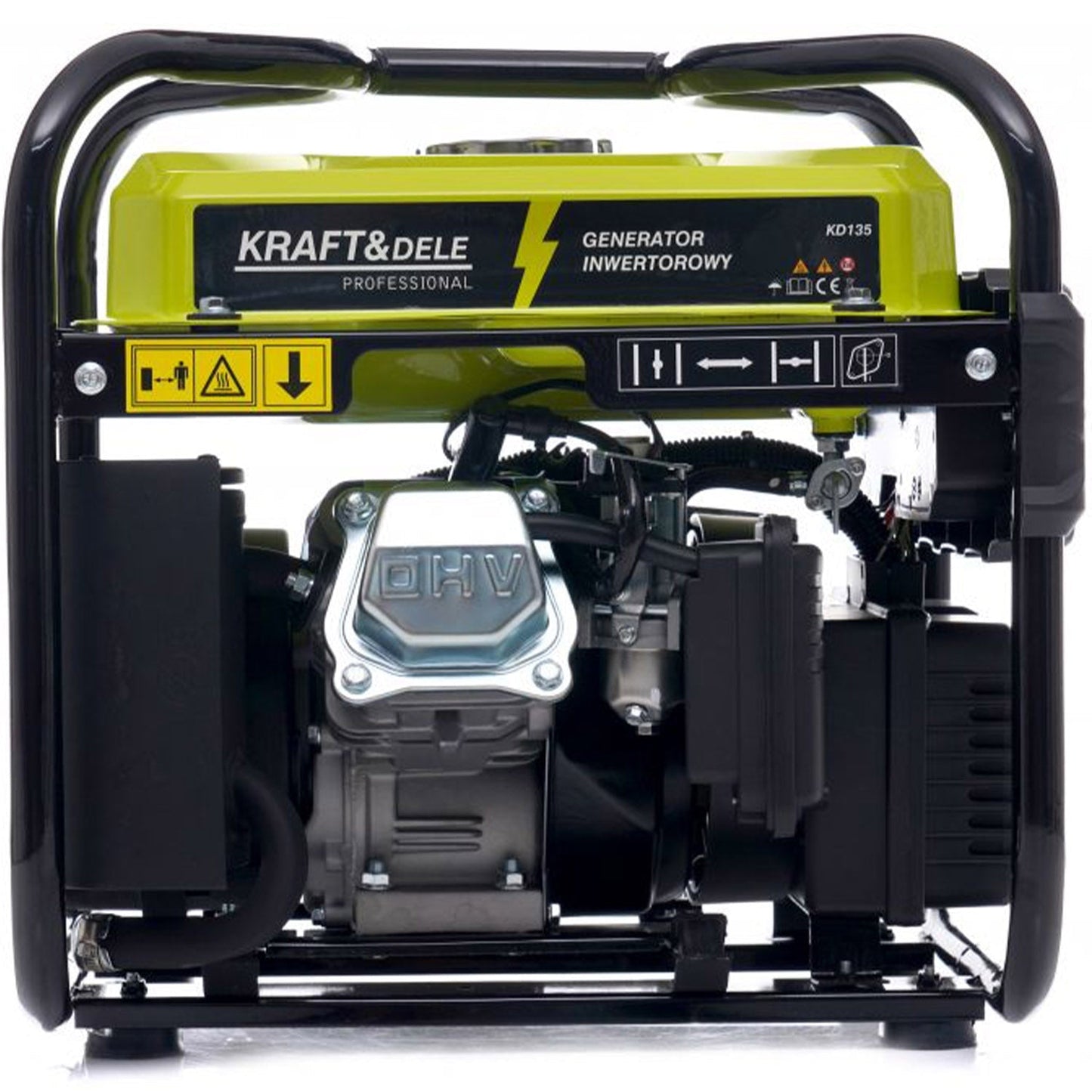 SCULESCU.RO Generator curent KRAFT Profi K135, 230V, 4CP, 4 timpi, stabilizator tensiune (AVR), POZA 7