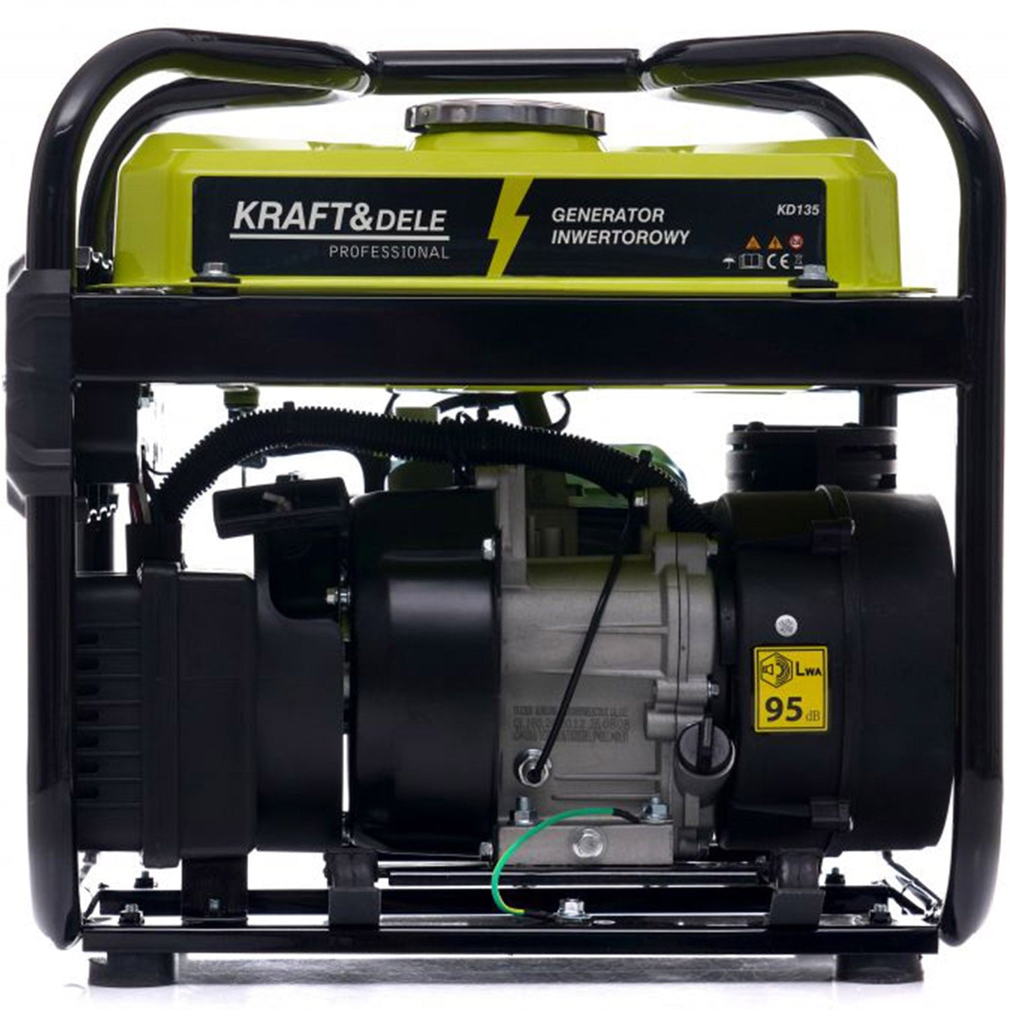 SCULESCU.RO Generator curent KRAFT Profi K135, 230V, 4CP, 4 timpi, stabilizator tensiune (AVR), POZA 9
