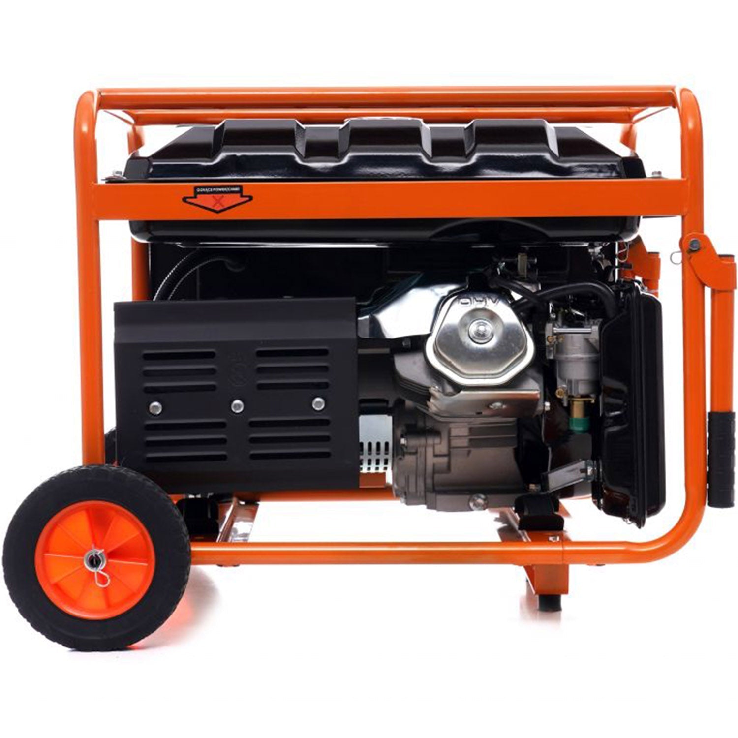 SCULESCU.RO Generator curent TRIFAZAT (380V) si MONIFAZAT (220V),  KRAFT Profi K165, 15CP, stabilizator tensiune (AVR), pornire la cheie, POZA 10