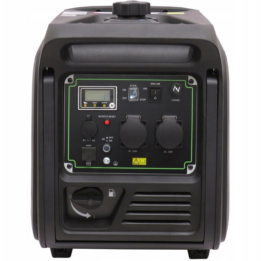 SCULESCU.RO Generator curent silentios profesional KRAFT Profi K686, 230V, 4 timpi, stabilizator tensiune (AVR), roti transport, accesorii incluse, POZA 1