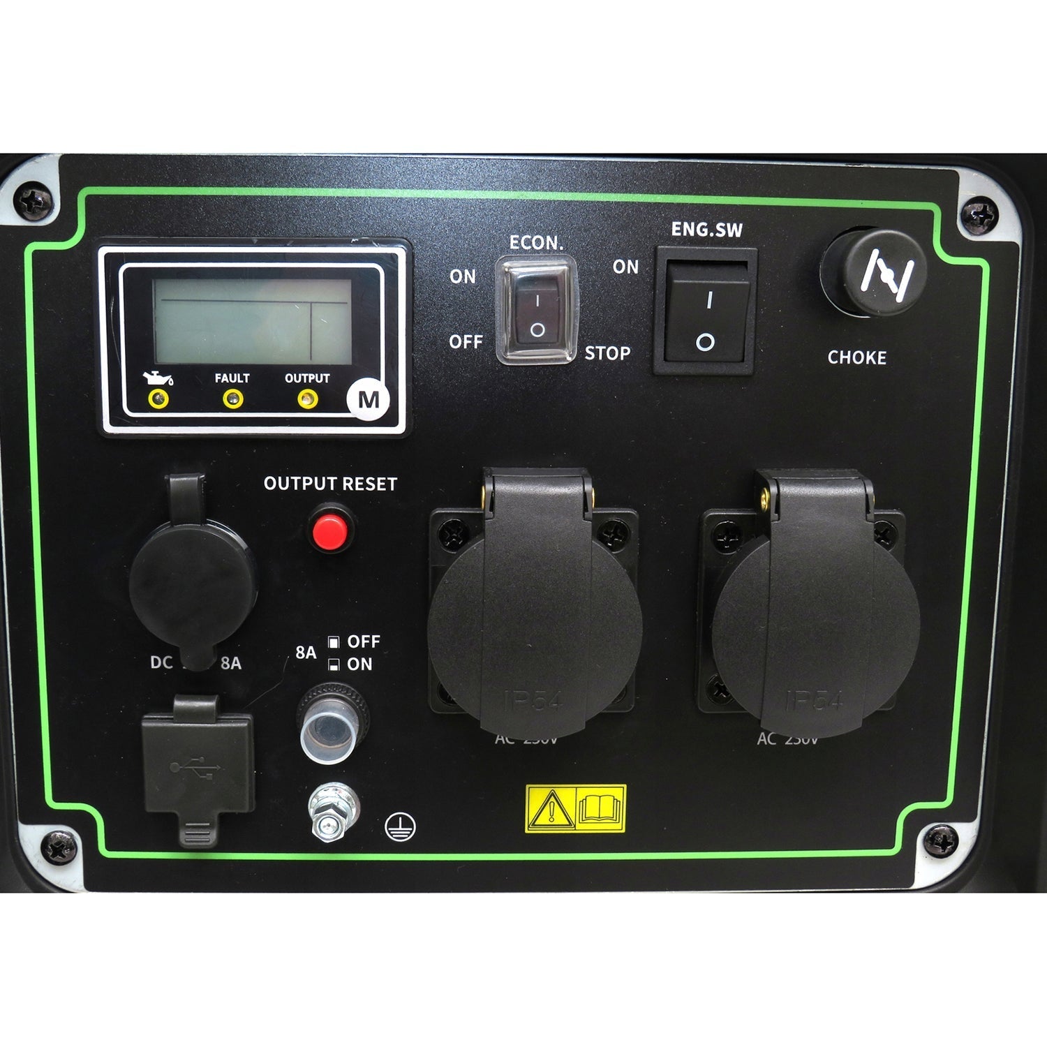 SCULESCU.RO Generator curent silentios profesional KRAFT Profi K686, 230V, 4 timpi, stabilizator tensiune (AVR), roti transport, accesorii incluse, POZA 6