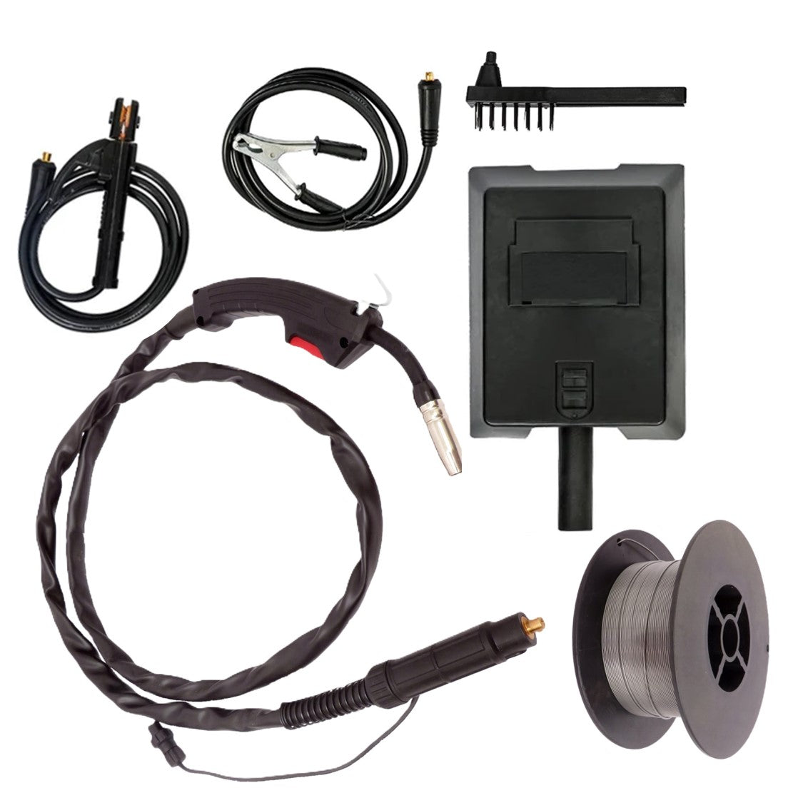 SCULESCU.RO INVERTOR SUDURA SARMA FLUX MIG-MAG 250A + MMA, BLACK-SQUARE PORTONERO B37422, functie posibilitate upgrade LIFT-TIG, Accesorii Incluse, POZA 4