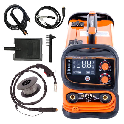 SCULESCU.RO INVERTOR SUDURA SARMA FLUX MIG-MAG 250A + MMA, BLACK-SQUARE PORTONERO B37422, functie posibilitate upgrade LIFT-TIG, Accesorii Incluse, POZA 3