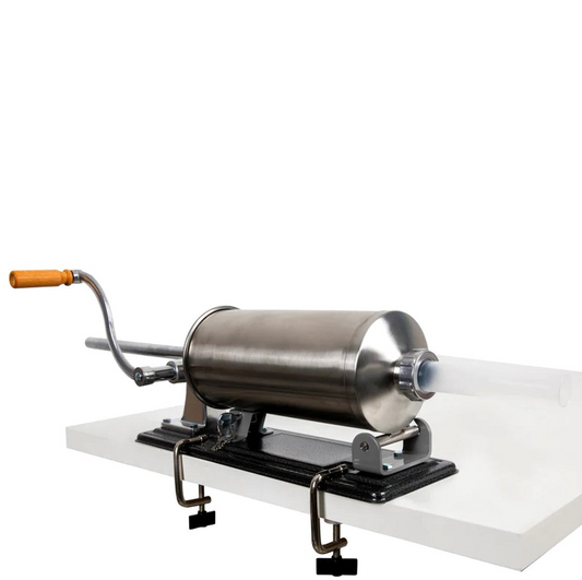 SCULESCU.RO Masina Umplere Carnati si Mezeluri, 4kg, Orizontala, cu 5 Palnii, Porc-Vita-Oaie, POZA 1