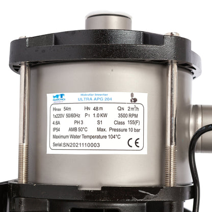 SCULESCU.RO Mini hidrofor AquaTechnica, 8L, 1 Kw, 33.3l/min, H refulare 54m, POZA 13