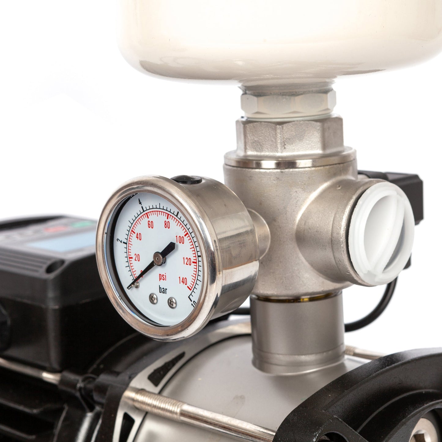 SCULESCU.RO Mini hidrofor AquaTechnica, 8L, 1 Kw, 33.3l/min, H refulare 54m, POZA 11