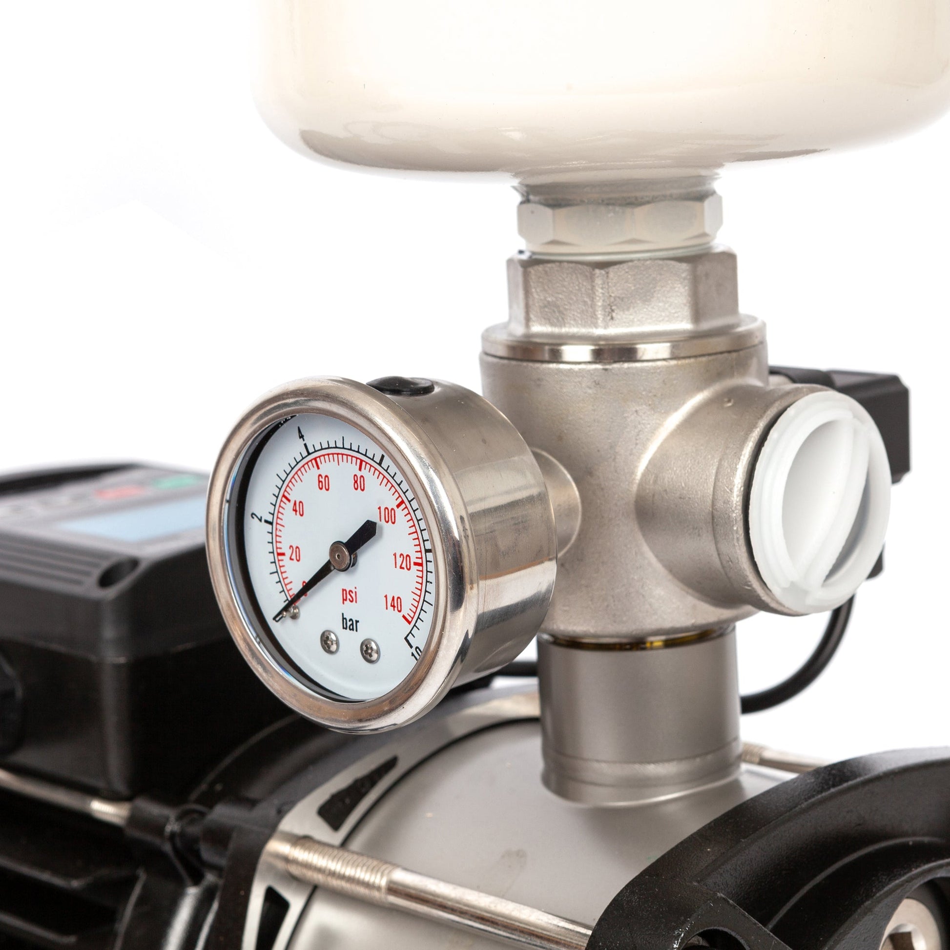 SCULESCU.RO Mini hidrofor AquaTechnica, 8L, 1 Kw, 33.3l/min, H refulare 54m, POZA 11