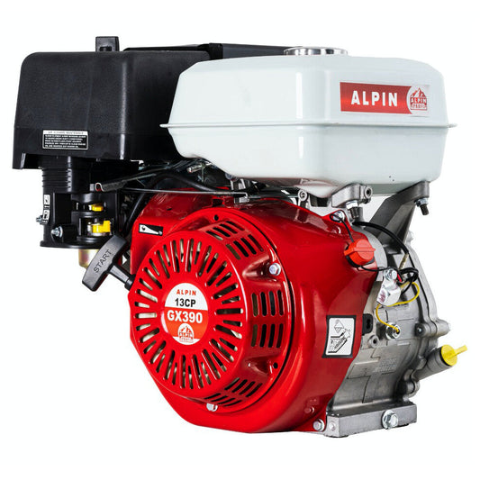 SCULESCU.RO Motor motocultor / uz general AP GX390 (188F), 13CP, 4 timpi, ax cilindric 25mm, 389CC, pe benzina, uz General, POZA 1