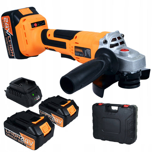 SCULESCU.RO Polizor unghiular / Flex pe acumulator BLACK-SQUARE PORTONERO B42559, 24V, 11000RPM, POZA 1
