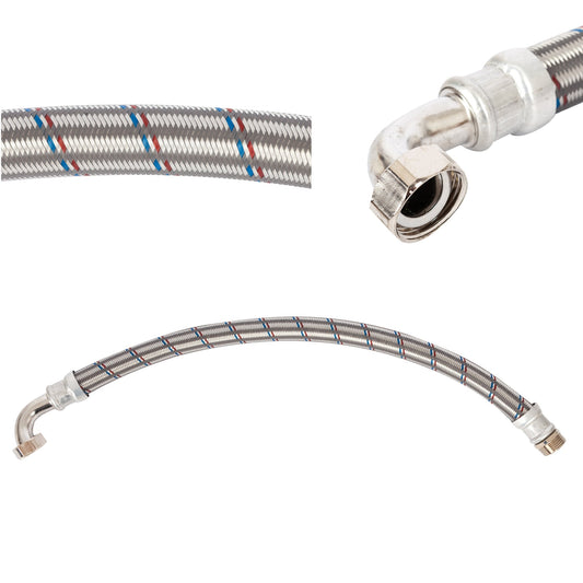 SCULESCU.RO Racord flexibil cu cot Ensyco, 70cm pentru hidrofor, POZA 1