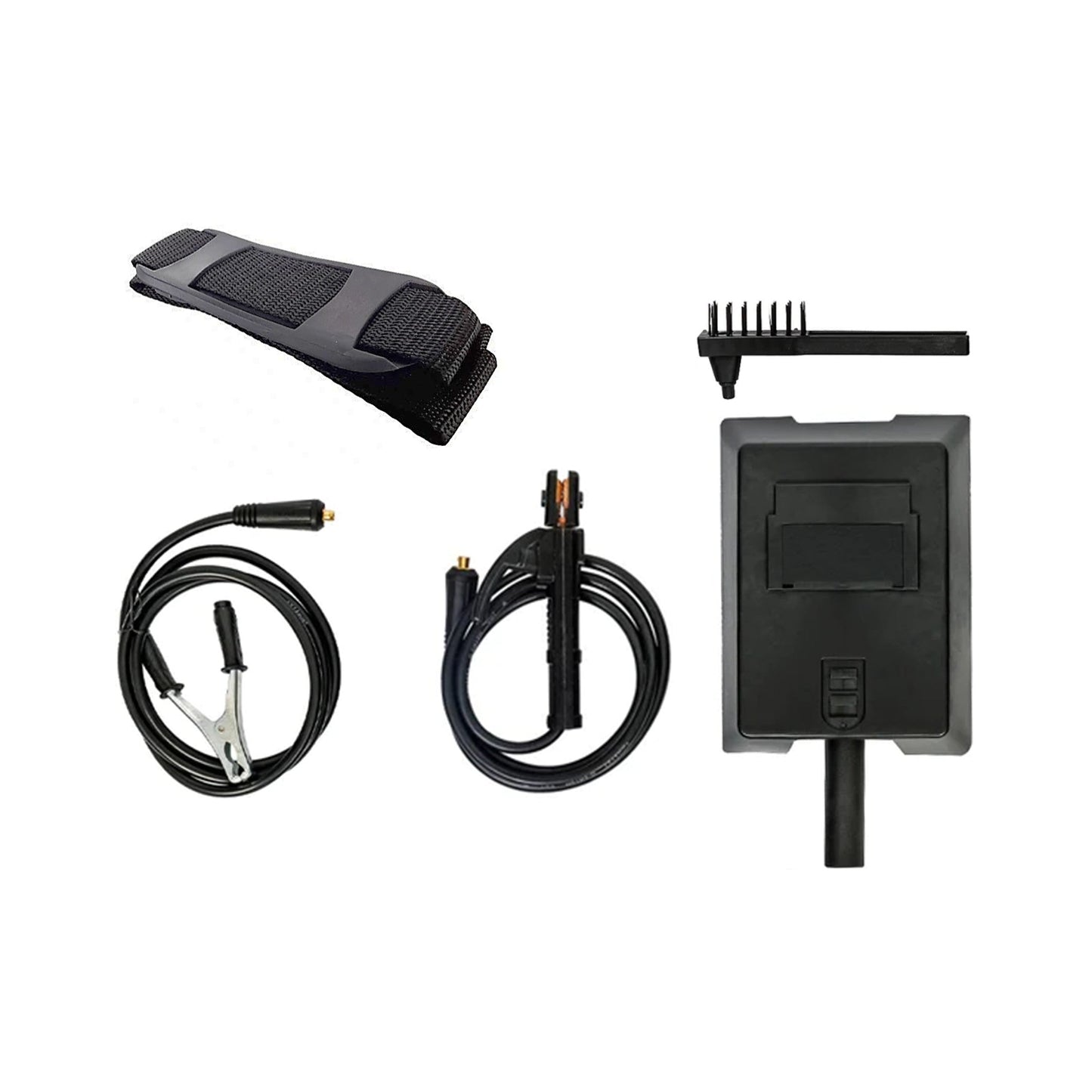 SET Aparat de sudura DEZMAN 330S, MMA 330A, Plus 4 CLEME PRINDERE-FIXARE DE SUDURA, + Masca Sudura Automata (RED-1869)-6