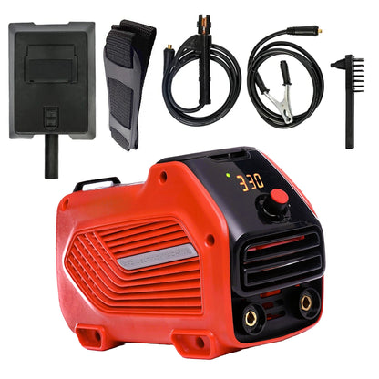 SET Aparat de sudura DEZMAN 330S, MMA 330A, Plus 4 CLEME PRINDERE-FIXARE DE SUDURA, + Masca Sudura Automata (RED-1869)-7