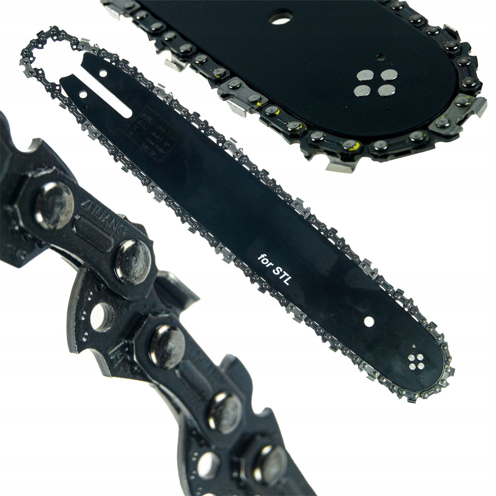 SCULESCU.RO Set lama + 2 lanturi drujba, BLACK-SQUARE PORTONERO B53735, Lama 38cm, Pas lant 0.325", Nr.zale 64, POZA 2