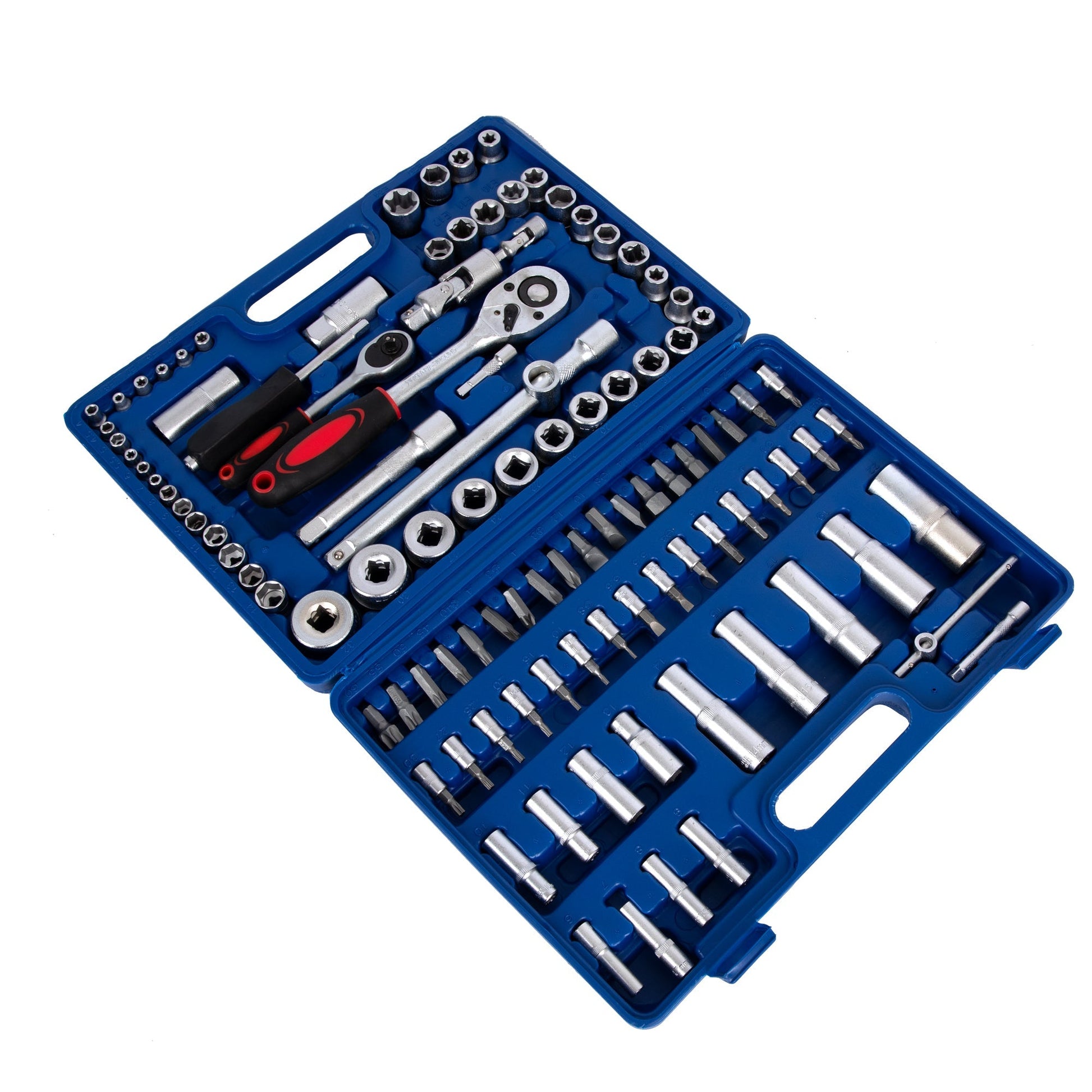 SCULESCU.RO Trusa scule Albastra BL01617, 108 bucati, valiza de transport inclusa, POZA 1