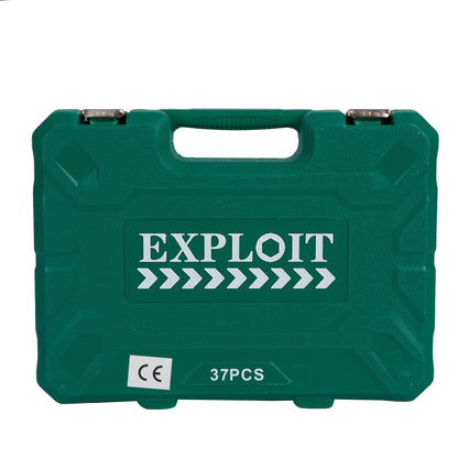 SCULESCU.RO Trusa scule Exploit 37 bucati, valiza de transport inclusa, POZA 3