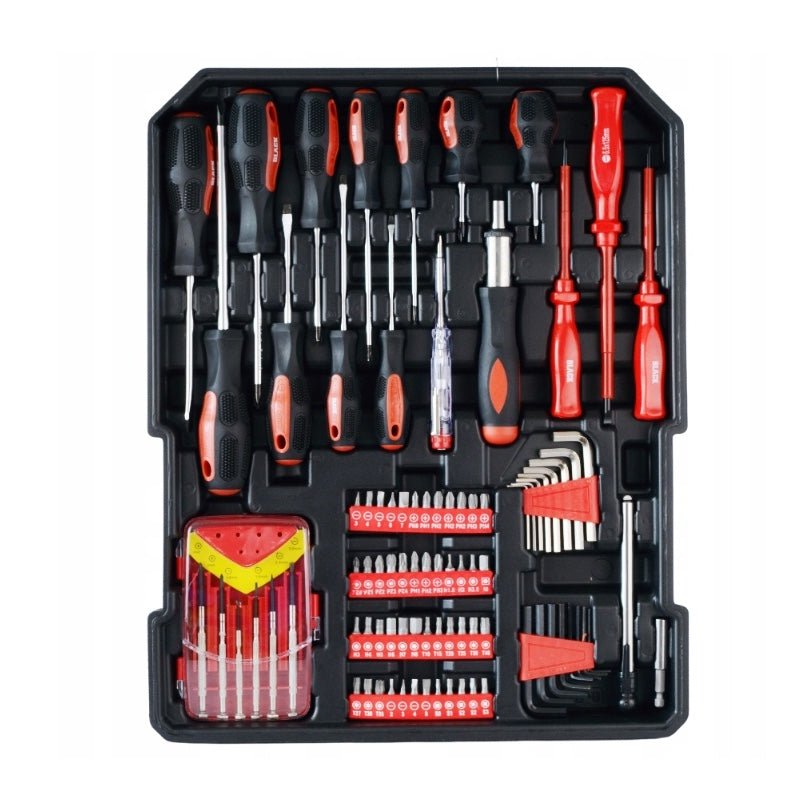 SCULESCU.RO Trusa scule BLACK-SQUARE PORTONERO B18601, 419 bucati, valiza de transport inclusa, POZA 4